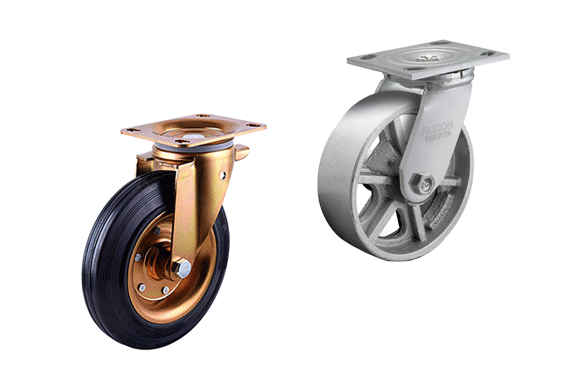 چرخ صنعتی چدنی و ورقی